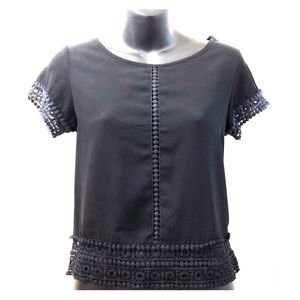 **REDUCED**⬇️ Japna Sheer Embroidered Blouse